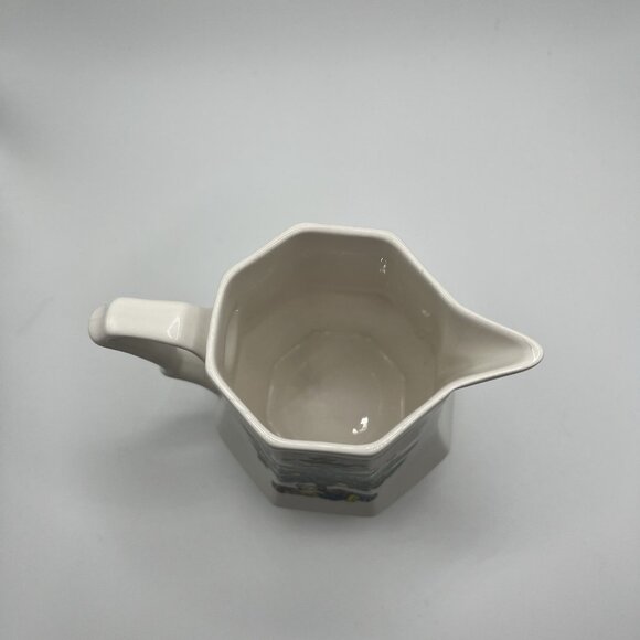 Vintage Nikko Christmastime Octagon Creamer Replacement Piece Christmas Tree - Picture 6 of 8